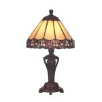 dale tiffany peacock antique bronze accent lamp table lamps brass for living room target windsor chair brown wicker patio furniture hollywood mirror cabinet office cupboard seat 150x150