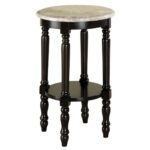 danforth round marble top accent table free shipping today grey curtains large mirror valley furniture starfish lamp french side funky coffee tables pottery barn glass dining 150x150