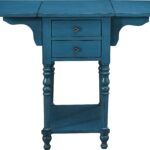 darcell blue accent table tables colors aqua product chair cushions pine desk work light inch nightstand room essentials silver drum side art deco lighting black razer ouroboros 150x150