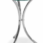 dawson tri leg accent table chrome the brick tables edmonton chrometable appoint trois pattes large nightstands white wicker and chairs console with doors round metal occasional 150x150