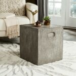 decor market safavieh cube concrete accent table wood white marble round side battery powered lamps baby changing pad silver mirrored bedside tables small console chest black drum 150x150