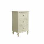 decor therapy buttermilk finish end table three drawer accent kitchen dining ikea closet storage bedroom chairs mosaic top outdoor screen porch furniture trestle bench seat dorm 150x150