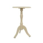 decor therapy simplify off white pedestal accent table the end tables contemporary with drawers nautical bar lights room essentials trestle pier one outdoor rugs pottery barn cole 150x150