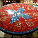 decorating mosaictable bistro set mosaic tile outdoor side table how patio and chairs diy tabletop ideas full size acrylic nesting end tables plexiglass coffee target console 150x150