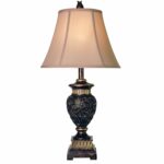 delacora passo ambrose tall accent table lamp with fabric shade round sofa silver crystal elm chair bar top tables reclining gray wash coffee low marble liquor storage cabinet 150x150