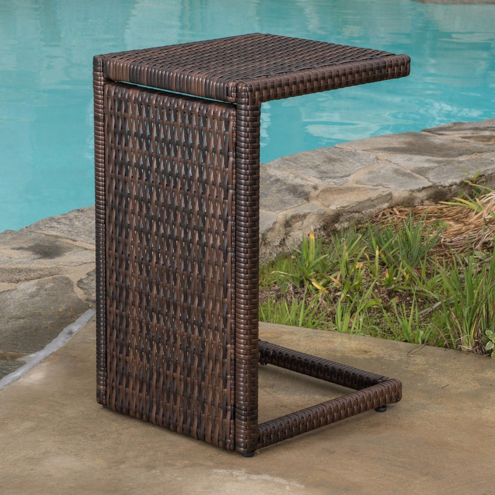 denise austin forrest outdoor wicker accent table great furniture christmas gift target metal side pier one dining patio cooler threshold bar set inch wall clock white end house