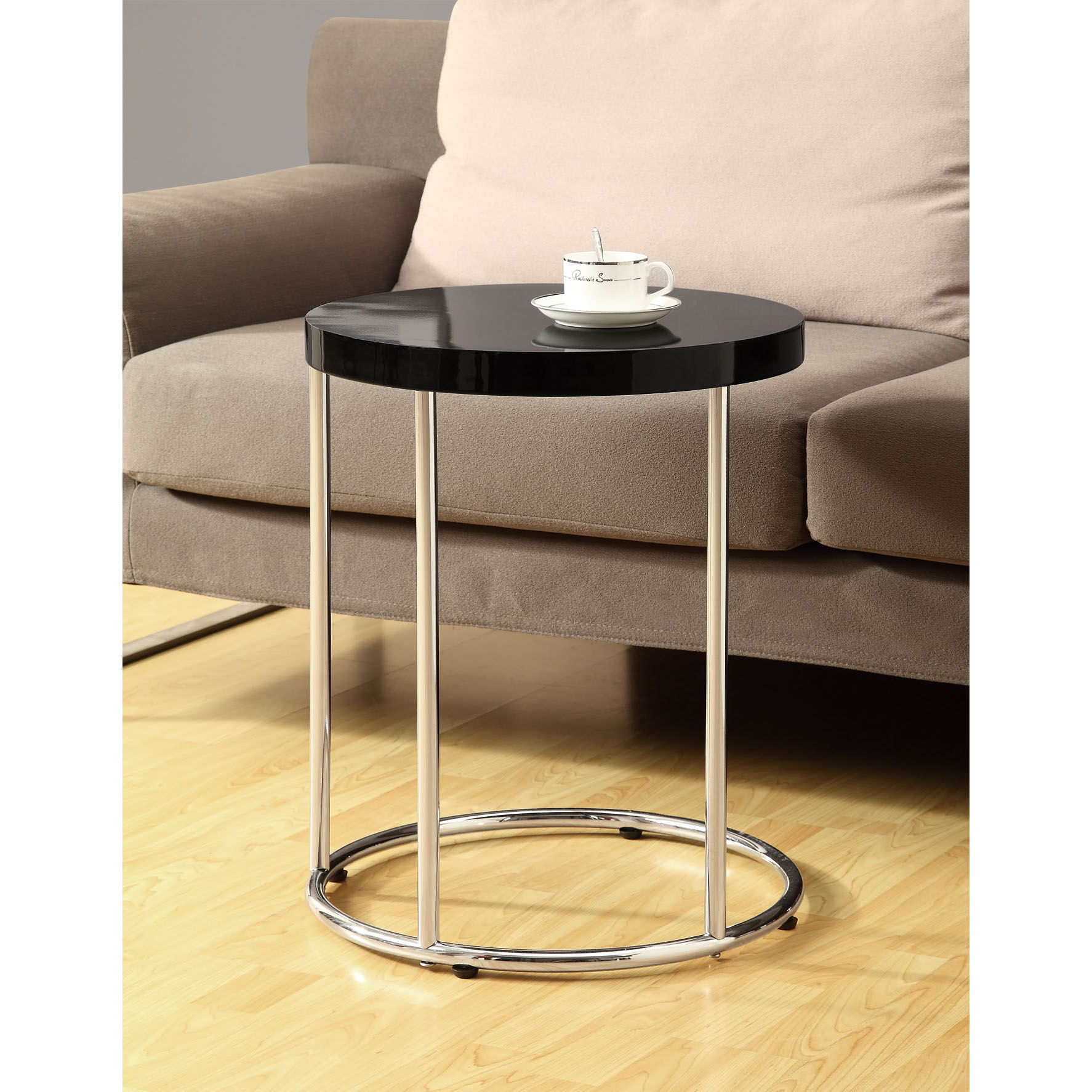 design metal accent table with cabinets contemporary elegant glossy black chrome free shipping today outdoor drum patio dining sets target changing wichita furniture grey