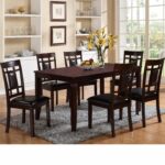 dining room accent pieces also small wall decor ideas meilleur scpi crown mark paige piece table and chair set with block feets for home design black perspex coffee hall chest 150x150