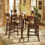 dining room set ashley furniture table and chairs rustic sets dinner accent tables full size wood farm for tight spaces round cotton tablecloth knotty pine end office desk counter 150x150