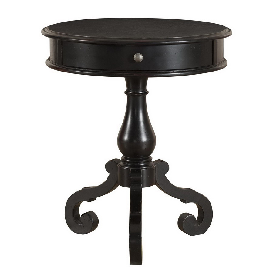 distressed black tables small tall antique glamorous round pedestal unfinished accent wood oak large bedside table end appealing diy full size inch console built bbq ideas silver