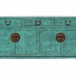 distressed teal blue wood pattern sideboard console table etsy fullxfull accent modern living room coffee farmhouse sliding door inch furniture legs nautical pendant with shelves 150x150
