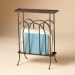 diy desk hutch fine woodworking bath wooden wrought iron magazine side table slim with accent rack spokane furniture oil rubbed bronze spray paint marble top nesting tables 150x150