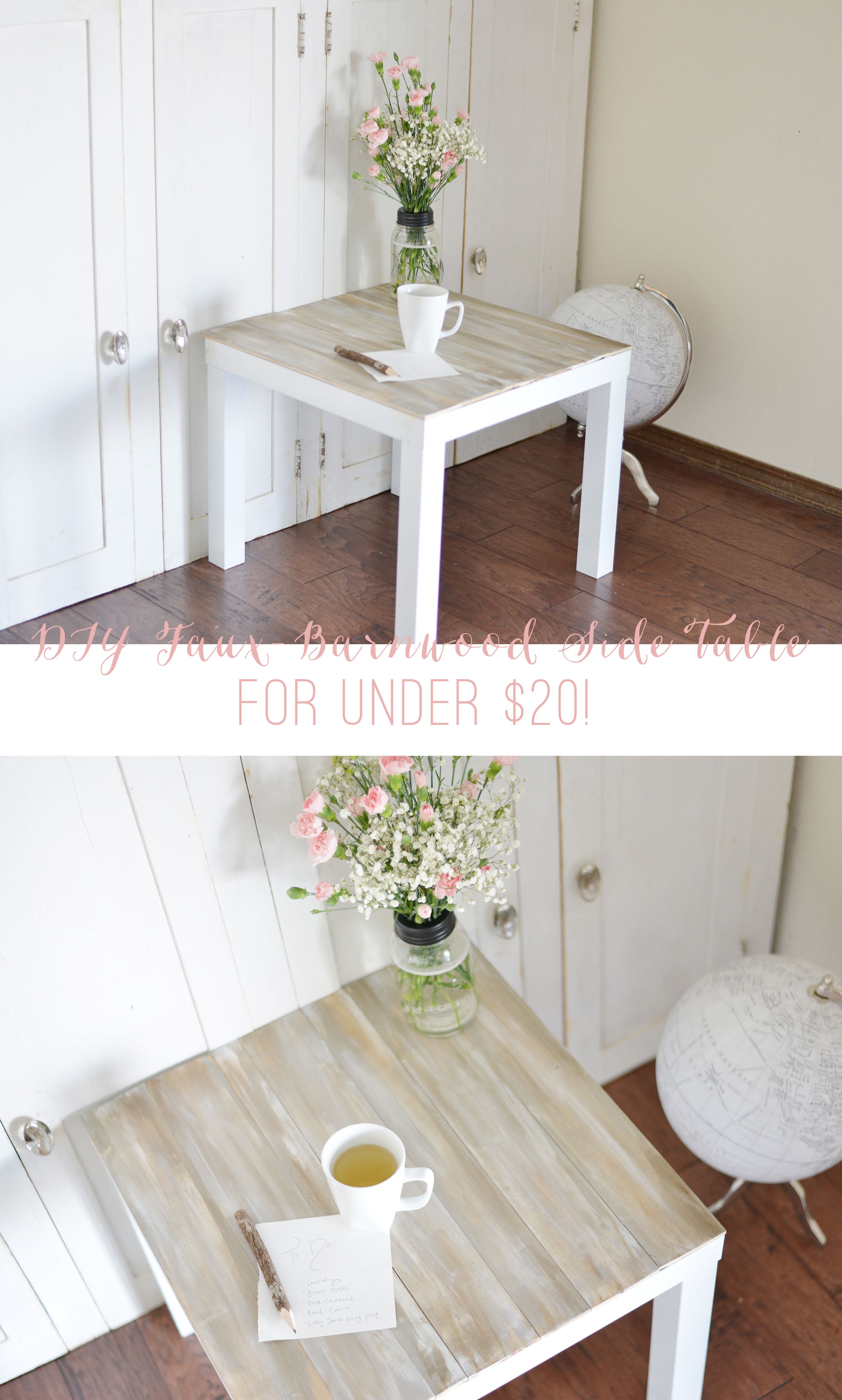 diy faux barnwood side table crafts small accent ikea lolly jane glass top outdoor coffee industrial night console with drawers furniture sofa jcpenney clearance pier one dresser