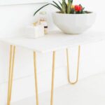 diy marble and gold accent table marbles sugaring ideas side sugar cloth home decor wicker outdoor furniture beach themed lamps floor separator pottery barn like tables reclaimed 150x150