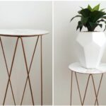 diy marble copper side table furniture gold accent mirrored tray for coffee floor lamp with vintage french bedside tables telephone chair usb end eugene espresso winsome 150x150