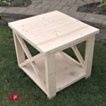 diy rustic side table coffee outdoor plans from ana white copper end tables black and silver bedside lamps screw legs nautical bathroom lighting round accent modern home furniture 150x150
