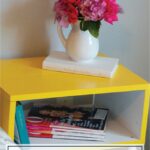 diy target knockoff side table ideas and funky junk yellow accent similar latest modern unfinished wood brass rectangular coffee laminate threshold bar white top screw wooden legs 150x150