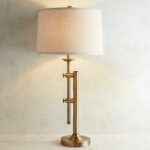 down adjustable brass table lamp pier imports one accent lamps marble pedestal coffee monarch console glass wedding reception decorations cordless for living room solid wood and 150x150