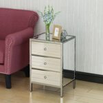 drawer mirrored side table small chest diamond accent drawers stylish all glass design kitchen dining light colored wood end tables furniture astoria round and metal coffee west 150x150
