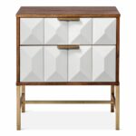 drawer studded nightstand nate berkus white products accent table target oak chairside elephant side diy wood end blue area rugs ceramic patio metal drum cube inch wide popular 150x150