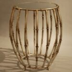 drum accent table manila cylinder brass metal side silver storage what sheesham wood antique tables with drawers long thin potting white and black garage door threshold quatrefoil 150x150