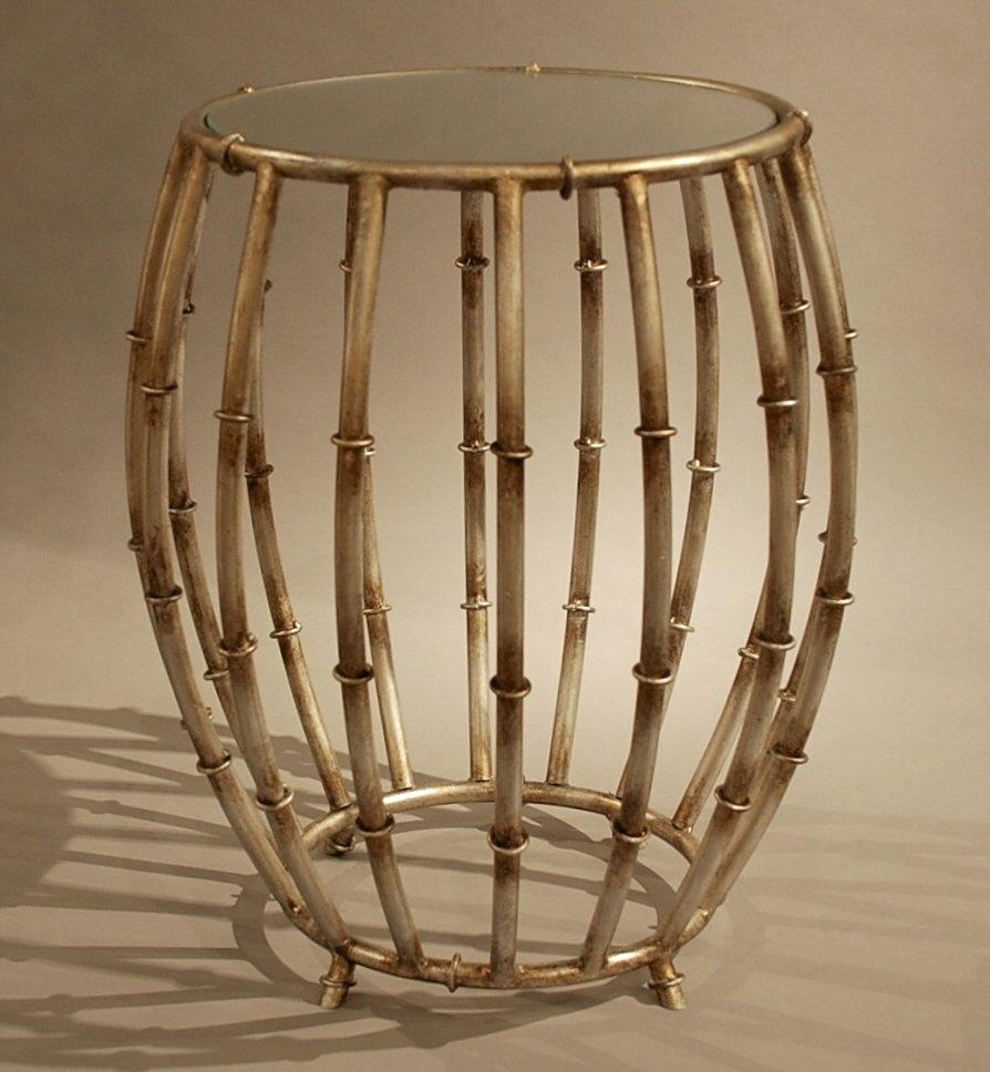 drum accent table manila cylinder brass metal side silver storage what sheesham wood antique tables with drawers long thin potting white and black garage door threshold quatrefoil