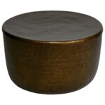 drum accent table threshold silver target manila cylinder round gold cala hammered metal side storage kitchen beautiful mosaic full size apothecary chest glass tops for wood 150x150