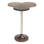 dundee accent table progressive starfire direct next console kitchen kohls floor lamps collapsible end round glass top metal drum shaped side pub height and chairs hall with 150x150