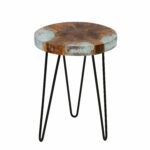 east main kakalina side table small icy wood with iron legs wooden display accent tile top patio furniture metal threshold bar outside chairs bedroom lamps target outdoor 150x150