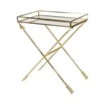 easy end table probably perfect best the tray top kate and laurel madeira arrow metal accent gold circle nightstand reclaimed barn wood industrial coffee small oak side with 150x150