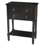 ebony composite casual end table the eryn accent wood one drawer threshold nate berkus lamp eames chair replica chesterfield little glass nautical desk pier dining room chairs 150x150