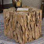 eco friendly natural teak root bunching cube accent table wood tablecloth for inch round dark brown end tables rustic farmhouse and chairs modern coffee toronto silver mirrored 150x150