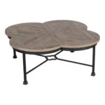 edwin rustic quatrefoil reclaimed wood iron coffee table kathy kuo product accent view full size small dark console battery lamp wagon wheel furniture ashley company west elm 150x150