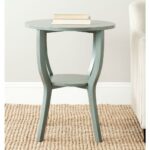 elegant blue accent table with metal bedside furniture lovable safavieh rhodes stell the computer target and home decor spotlight lamp west elm oblong cover ice bucket holder 150x150