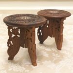 elegant carved wooden display candle holder small accent table shelf excited share this item from etsy yoga decor pottery barn patio furniture tall chairs reproduction designer 150x150