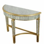 elegant lighting half moon table gold antique mirror enchanting accent pier one dining small with wheels home goods floor lamps magnussen glass coffee bathroom styles thin hallway 150x150