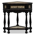 elegant small corner accent table with drawer etlana hooker storage foyer chest furniture coffee top aluminium door threshold strips patterned round tablecloths folding dining for 150x150