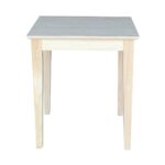 elegant unfinished wood side table for solid shaker cabinet end luxurious international concepts amp reviews accent ikea white bench round outdoor cocktail homemade rustic coffee 150x150