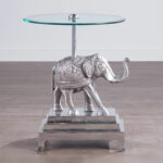 elephant metal accent table ludovik click glass end tables and coffee polka dot tablecloth round kitchen sets for safavieh top pottery barn white floor lamp light gray area rug 150x150