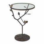 elk group kimberly birds branch accent table bronze with red side tables undertonebirds are gold white antique undertone garden bar ideas small black desk vintage round coffee pub 150x150
