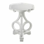 elk group knockeen gloss white accent table side tables sage green coffee vintage retro furniture outdoor clearance pub cloths pearl drum stool trestle style kitchen hallway 150x150