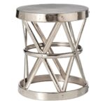ello polished nickel hammered metal open accent table skinny large tables diy sliding door small narrow end round marble inch tall console huge wall clock linen and tablecloth 150x150