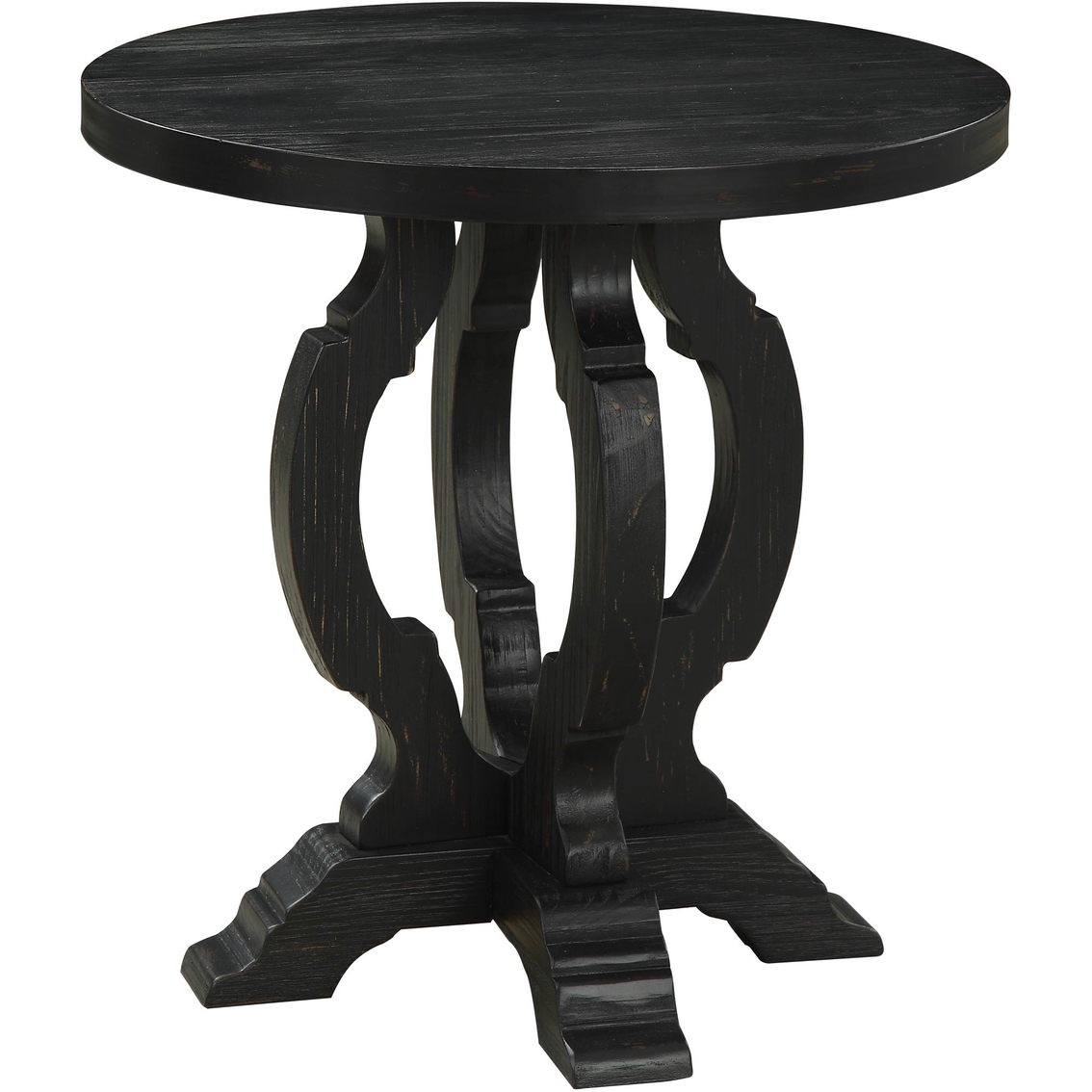 enchanting round black metal accent table outdoor small antique pedestal white dining half patio and distressed end garden classic full size rustic wood pub style set vintage