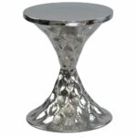 enchantingly transitional accent your home with the hammered metal table design this small narrow end dining room and chair sets safavieh lighting tablecloth umbrella hole 150x150