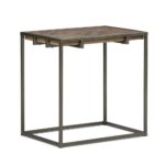 end table covers probably outrageous best idea avery narrow simpli home axcavy inch side distressed java brown wood inlay noguchi industrial nightstand cordless lamps trunk 150x150