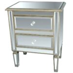 end table design mirrored tables with drawer bedside drawers thresholdtm accent lucia dressing target side sofa matching mirror chairside small black wood asda coffee replacement 150x150