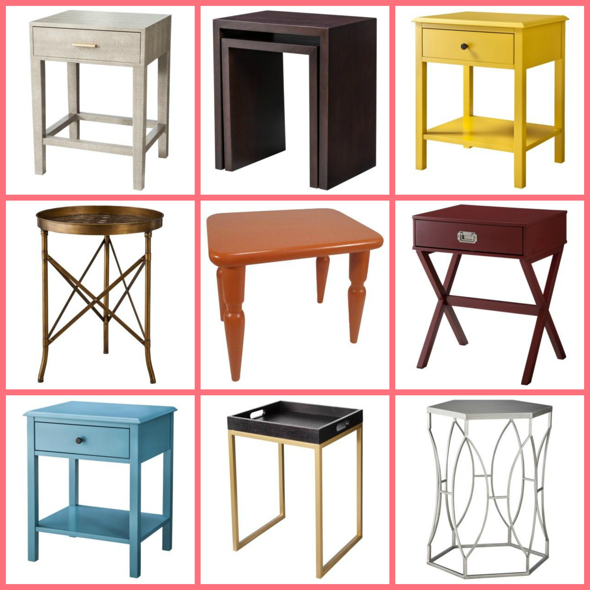 end table the outrageous unbelievable target tables threshold accent take your targertthr and coffee clockwise from top left faux snakeskin nesting windham side yellow medium wood