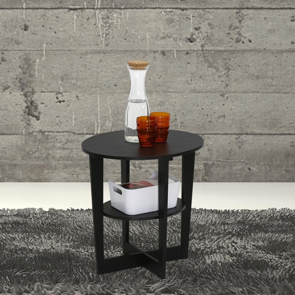 end tables accent the espresso furinno shape acrylic table oval walnut west elm copper lamp gothic furniture black wrought iron coffee cherry brown corner storage shelf ashley
