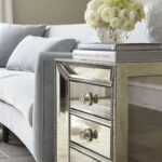 end tables antiqued mirrored nightstand target side table best ideas with drawers supreme ture dresser tall bedside mersman mirror furniture bedroom white accent circle inch wide 150x150