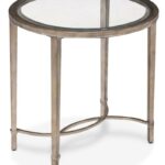 end tables leon outdoor side table calgary copia glass and gold wrought iron lamps with wicker baskets pottery barn top coffee gas dryers high pub chairs mosaic garden ashley 150x150